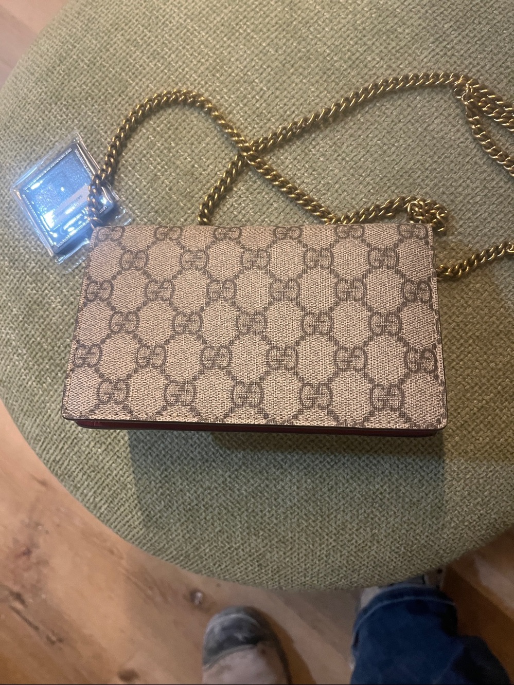 🍒 WOC Gucci Cherries 🍒
PVC Coated Canvas w/ COA
like NEW - Picture 13 of 14